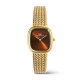 Margot Braided Mesh Amber Gold