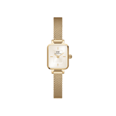 Quadro mini-champagne square dial watch for women | DW
