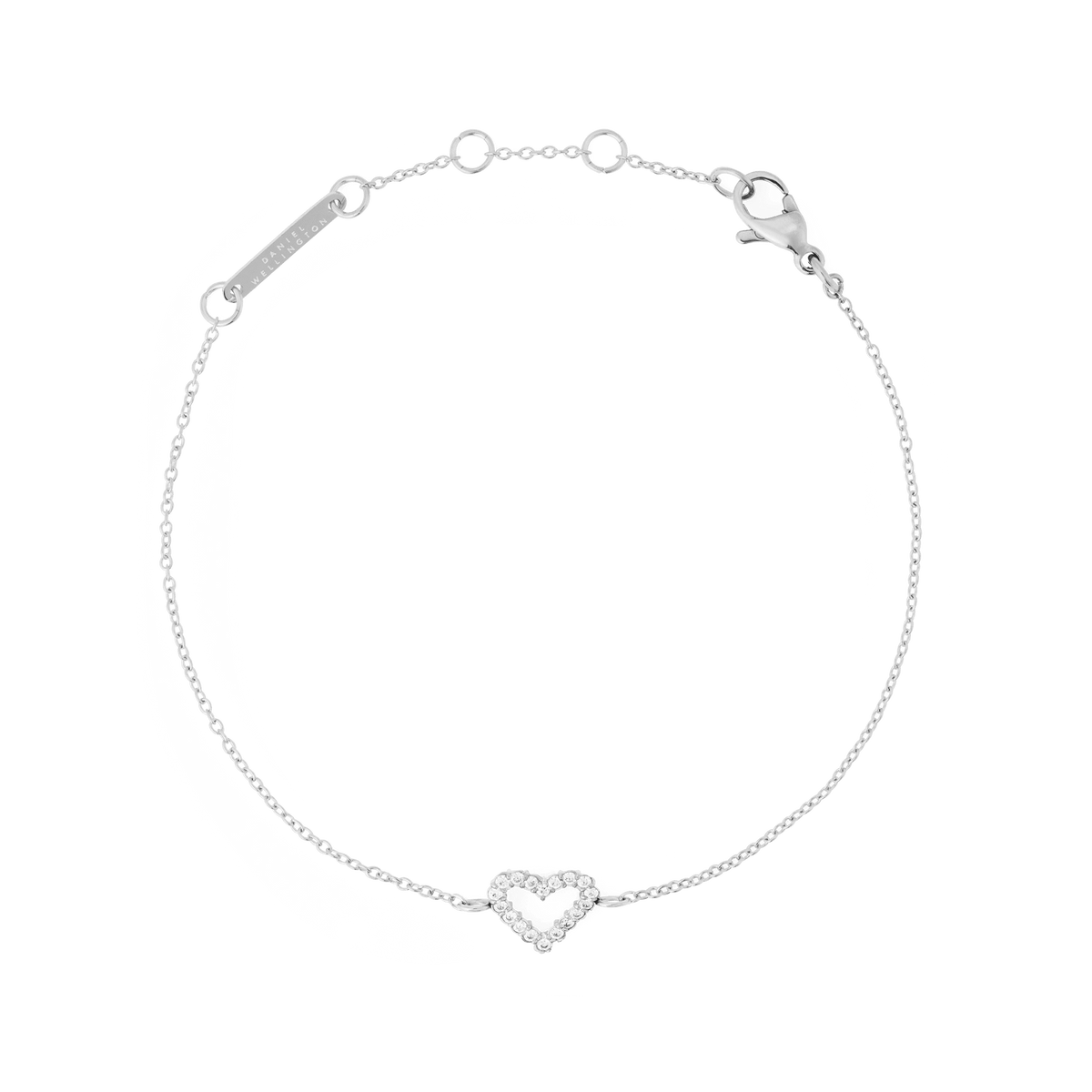 Mirelle Heart Bracelet Silver
