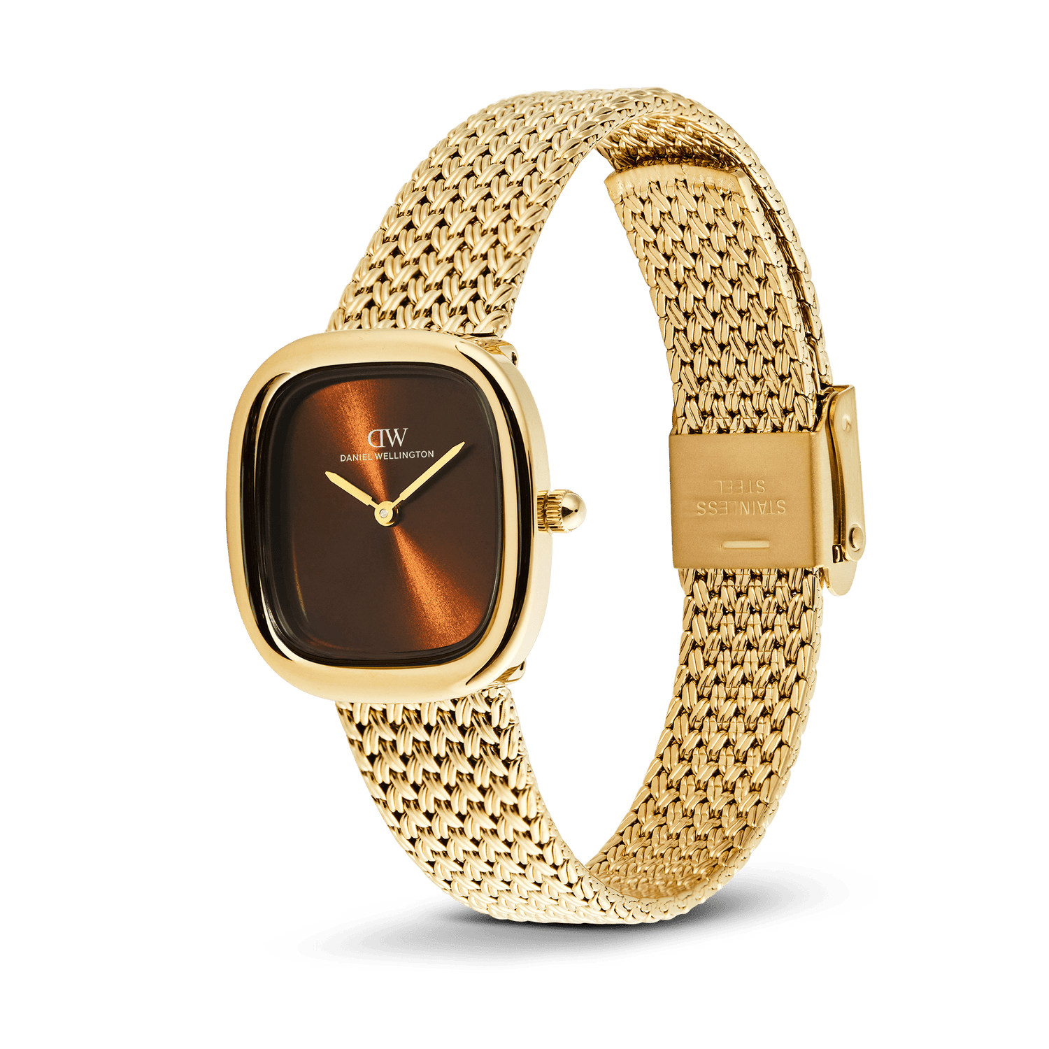 Margot Braided Mesh Amber Gold