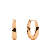 Flow Earring 20mm Rose Gold