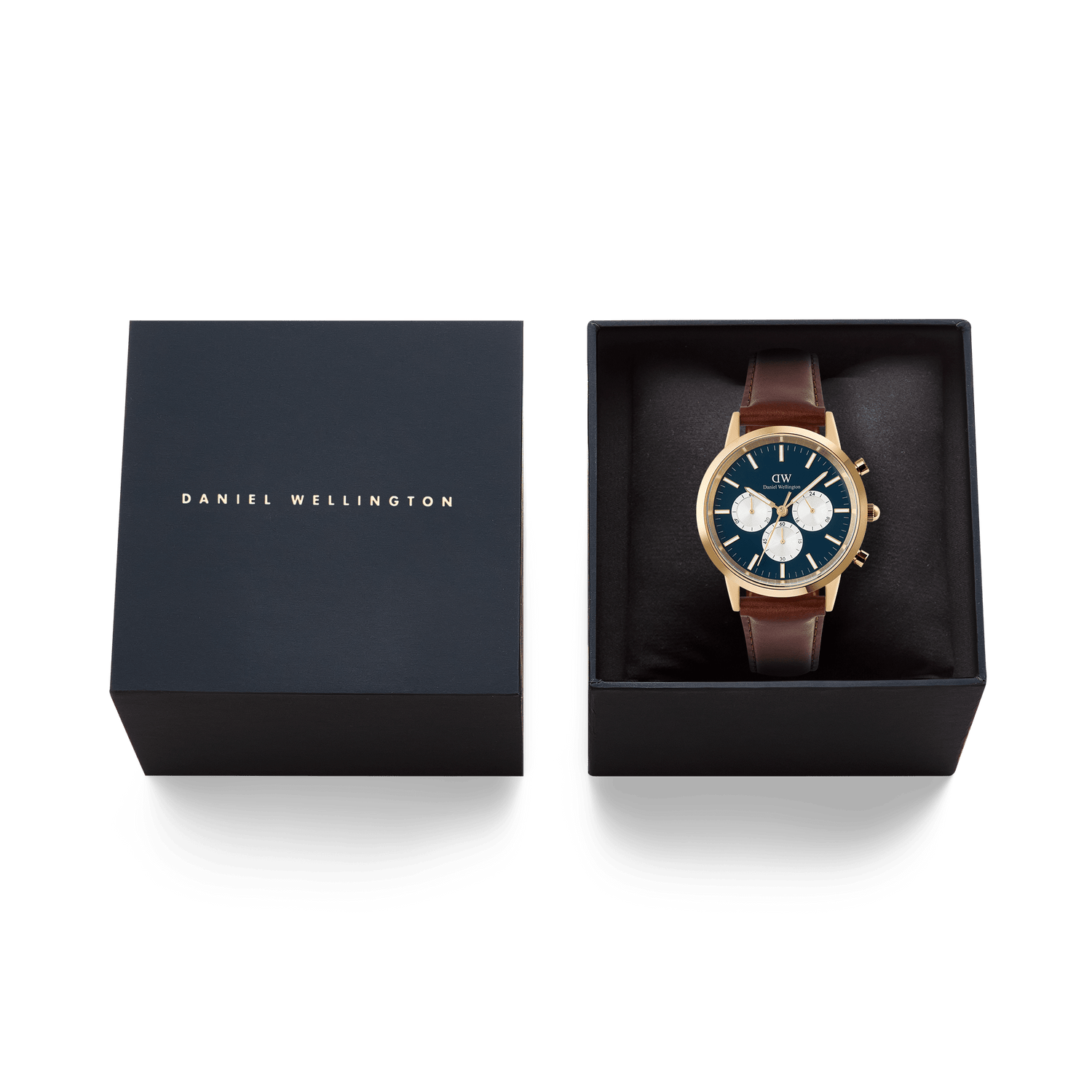 Iconic Chronograph St Mawes Arctic Panda Gold Iconic Chronograph St Mawes Arctic Panda Gold