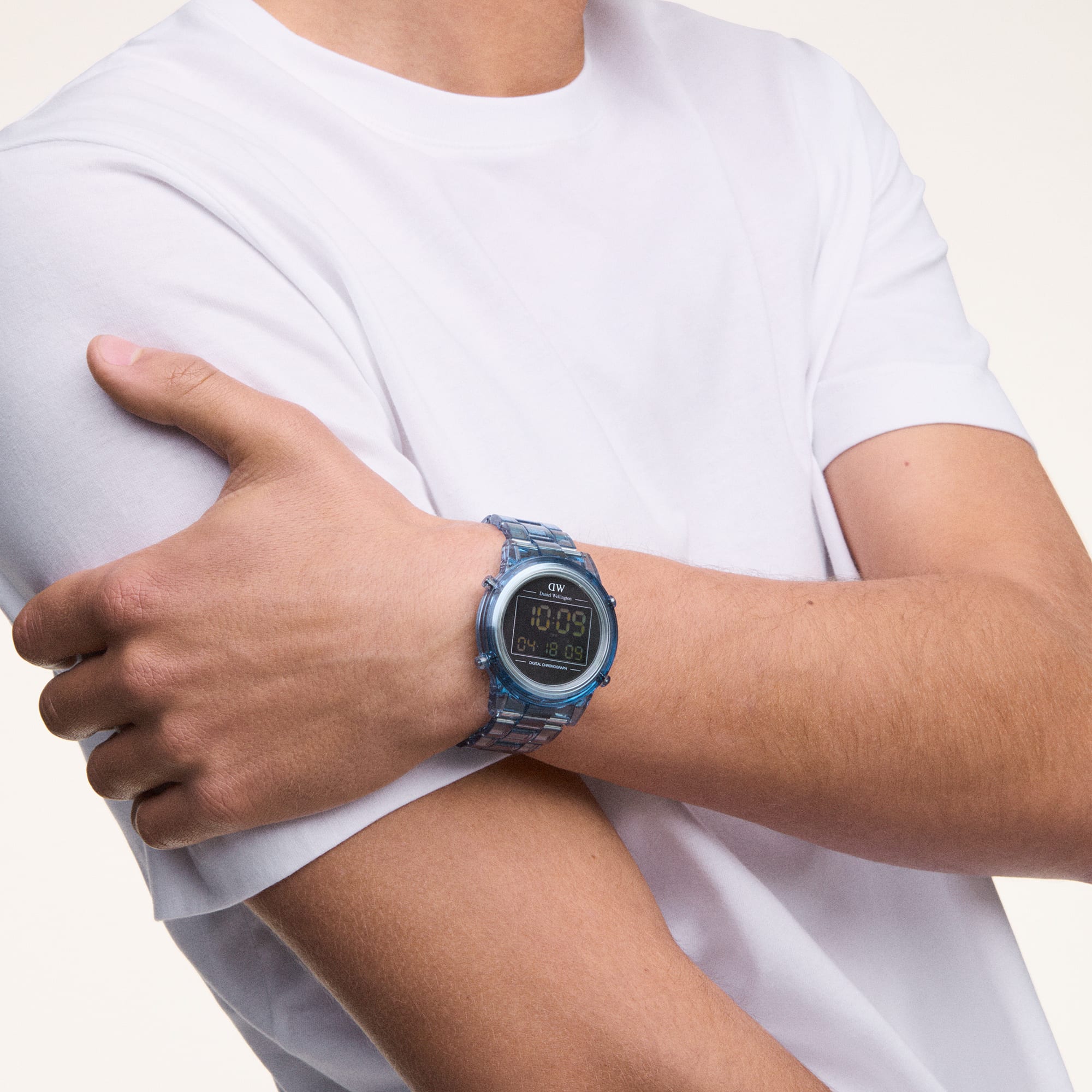 Retro Digital Light Blue Light Blue | DW