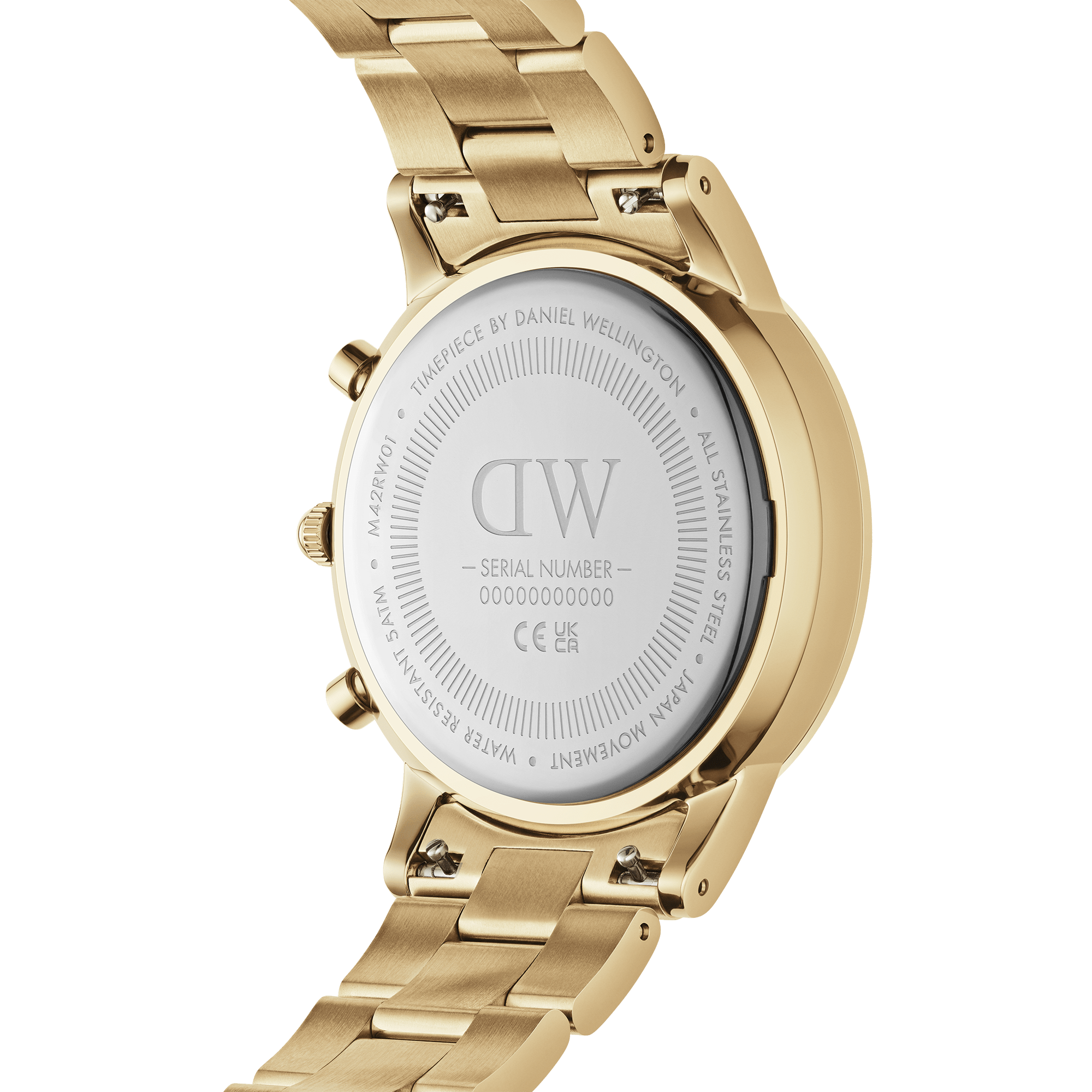 腕時計 Iconic Chronograph LINK Onyx G 42mm ゴールド