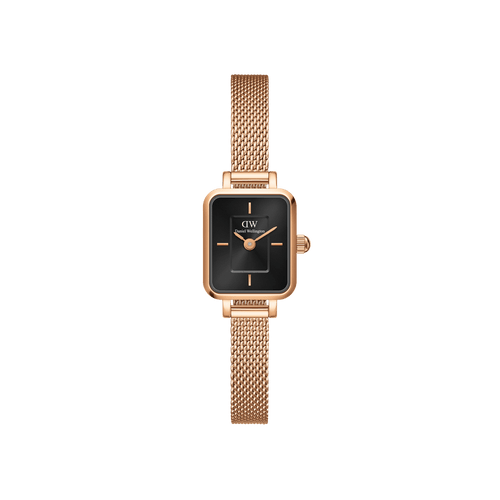 ダニエル・ウェリントン 時計Quadro Mini Melrose Onyx 正規販売店［ダニエル ウェリントン-クアドロ MINI MELROSE］ONYX