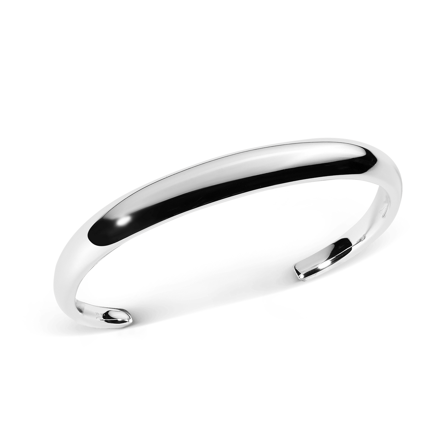 Flow Cuff 8mm Silver
