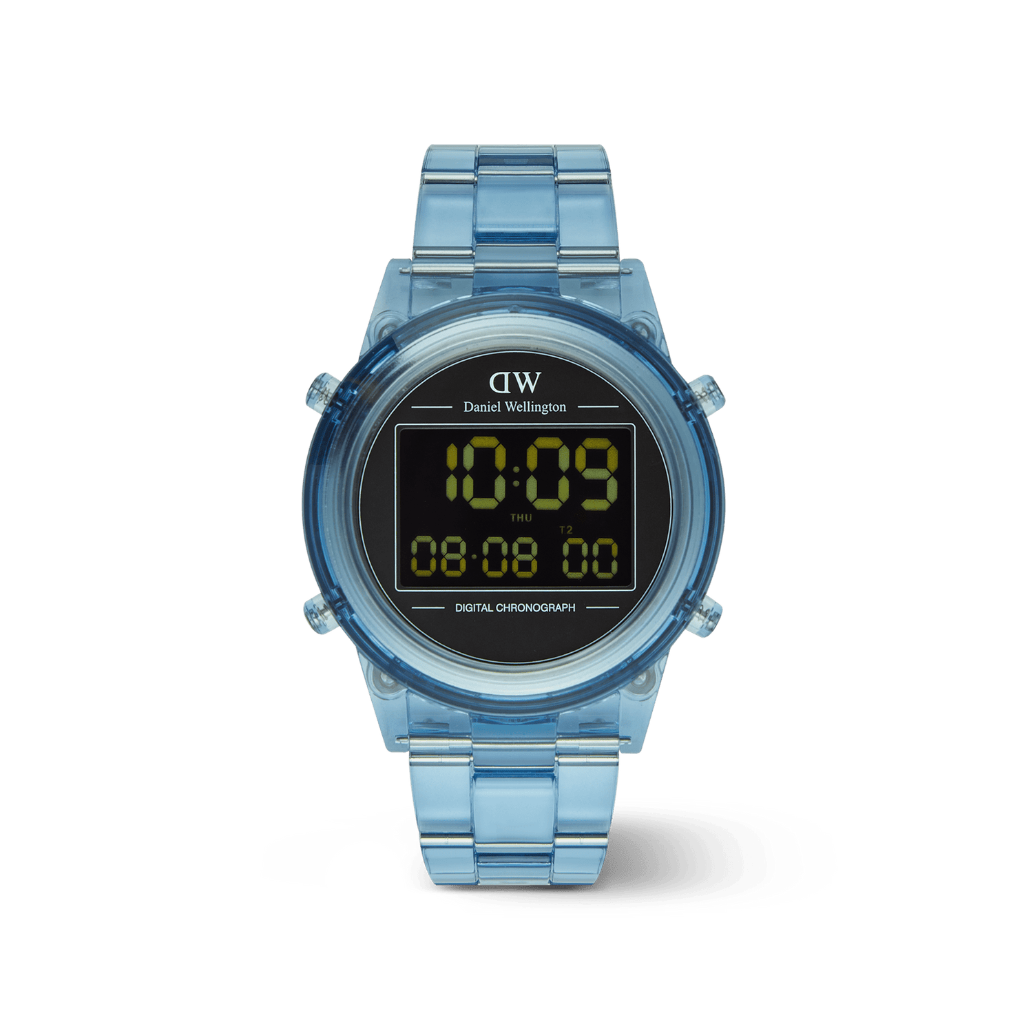Retro Digital Light Blue Light Blue Retro Digital Light Blue Light Blue