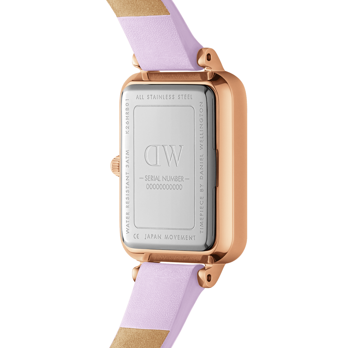 Quadro Lavender - Women's watch in pastel purple | DW Quadro Lavender - Women's watch in pastel purple | DW