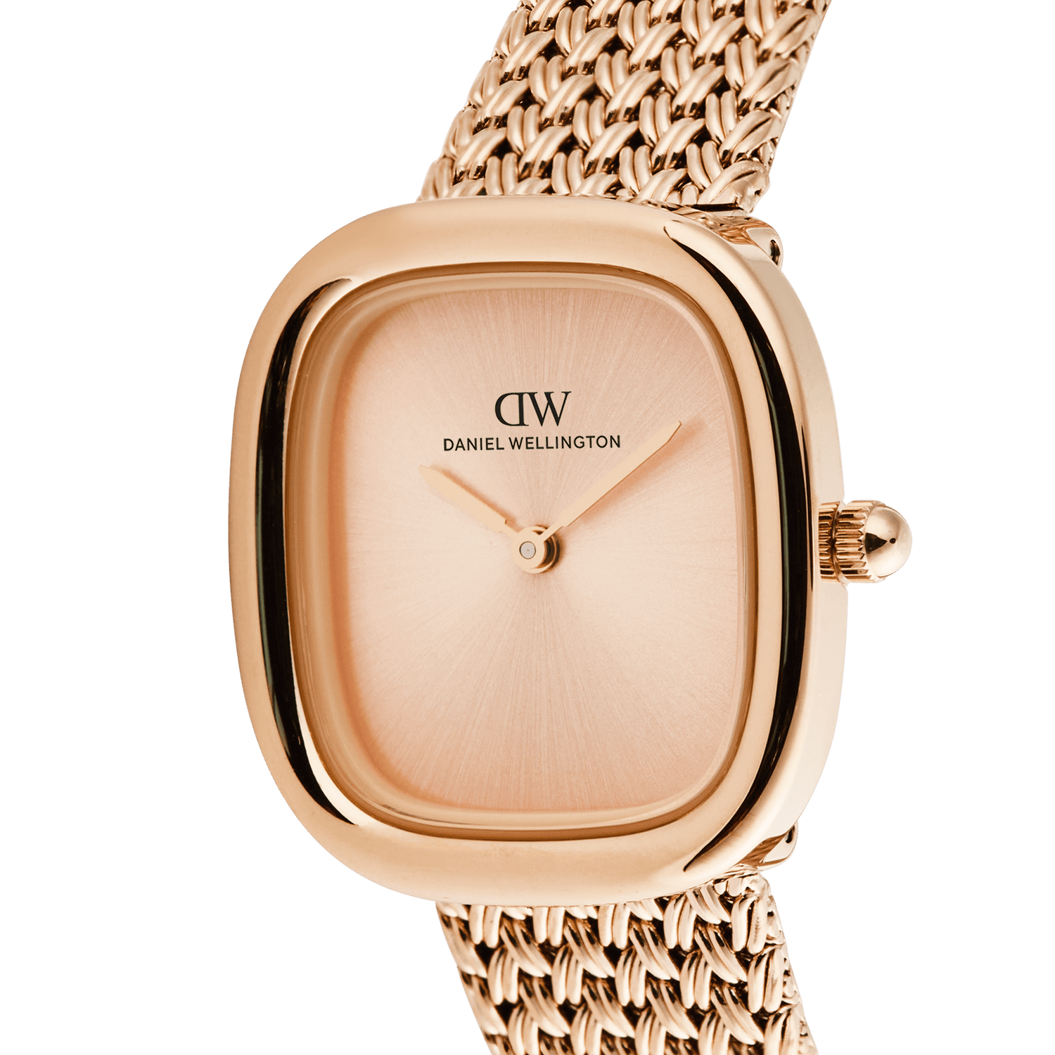 Margot Braided Mesh Unitone Rose Gold