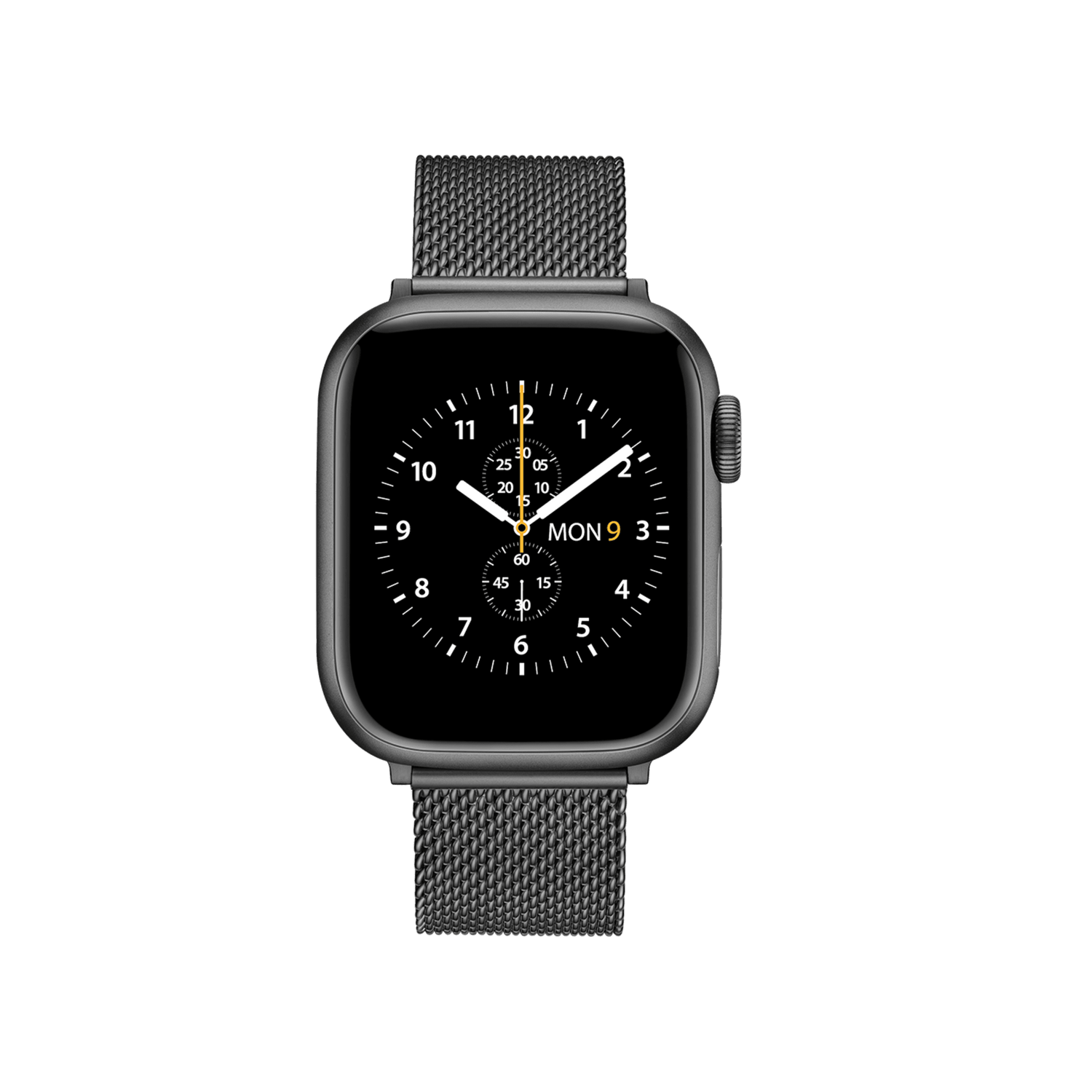 Smartwatch Sandblasted Mesh Strap Black