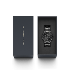 ダニエルウェリントンIconic Chronograph Link Onyx B Iconic Chronograph Link Onyx B