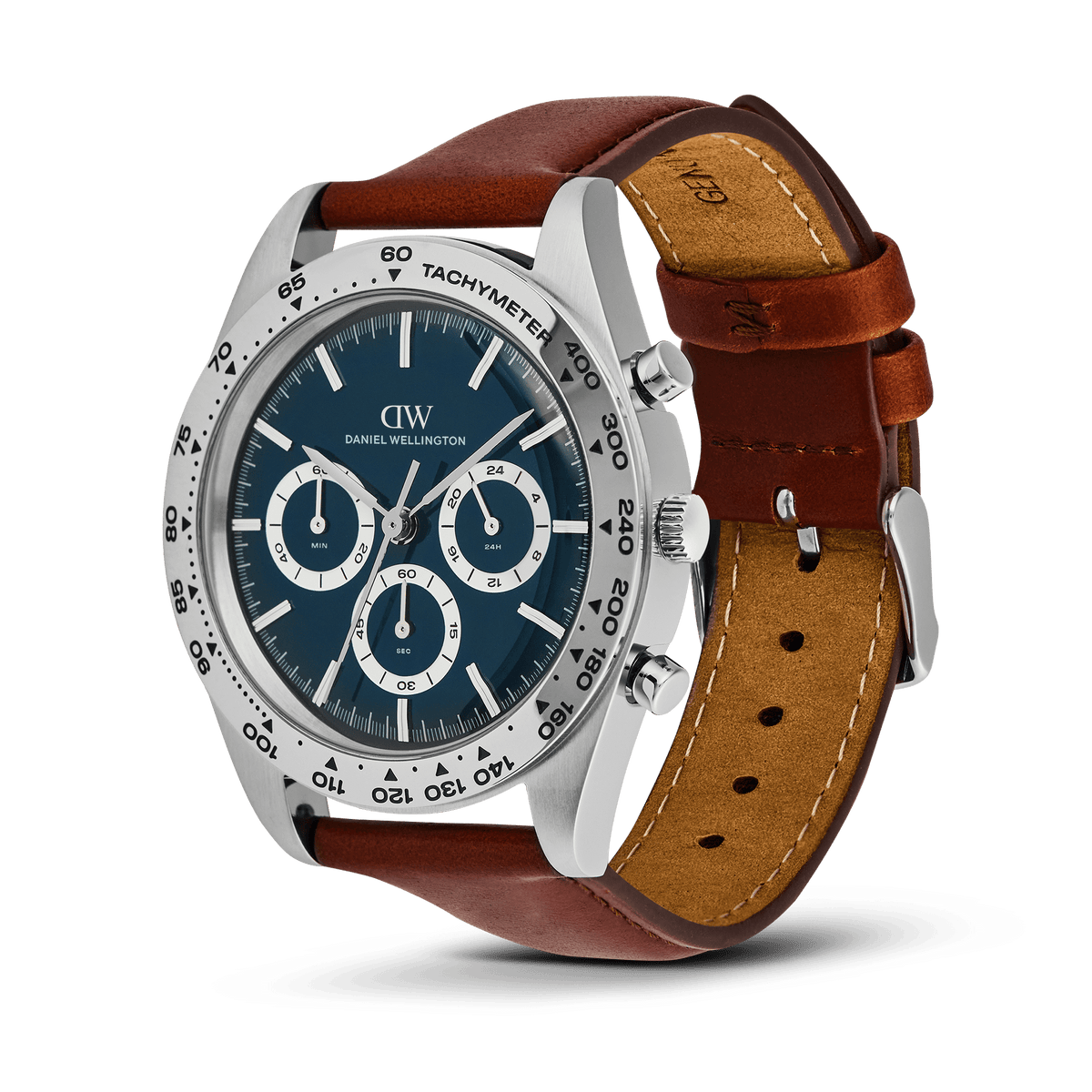 Iconic Tachymeter  St-Mawes Arctic Silver