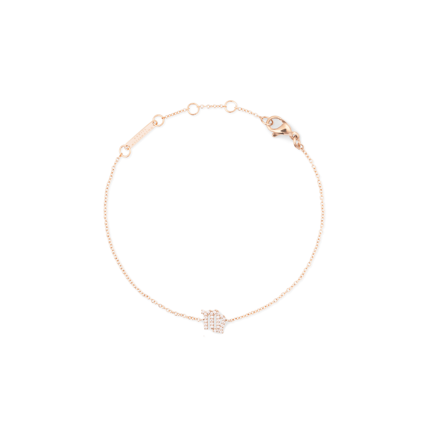 Crystal Zodiac Chain Bracelet Rose Gold Crystal Zodiac Chain Bracelet Rose Gold