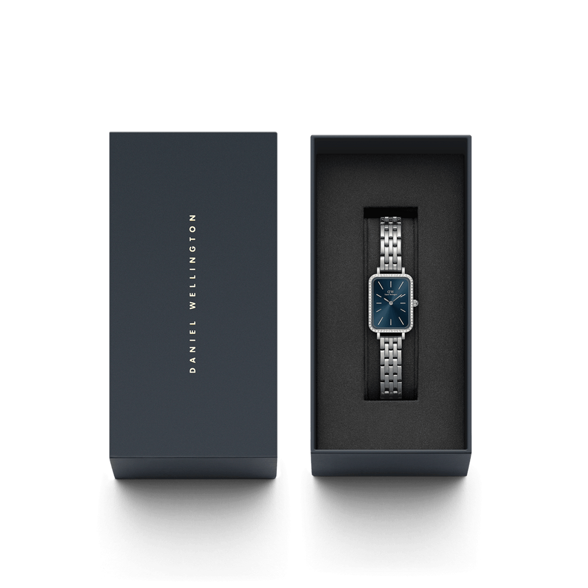 Quadro Lumine Bezel 5-Link Arctic Silver Quadro Lumine Bezel 5-Link Arctic Silver