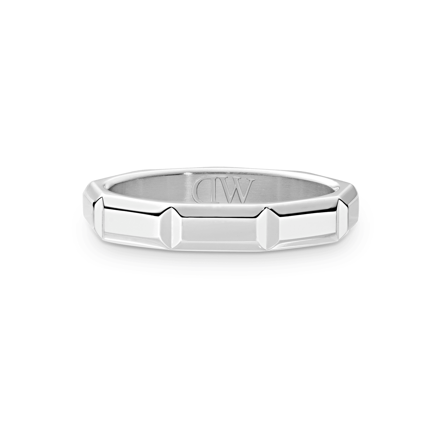 Bric Ring Icon Silver