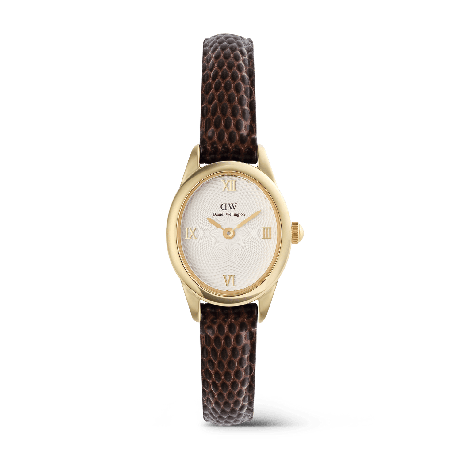 ✾Daniel Wellington 腕時計✾ Bound Black Crocodile Gold