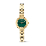 Aurea 3-Link Malachite Gold