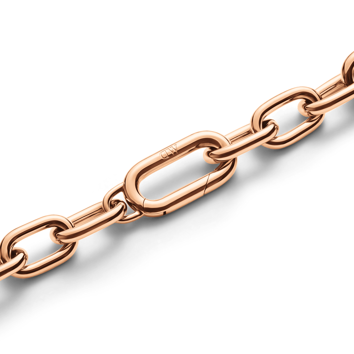 Crystal Link Bracelet Rose Gold Crystal Link Bracelet Rose Gold