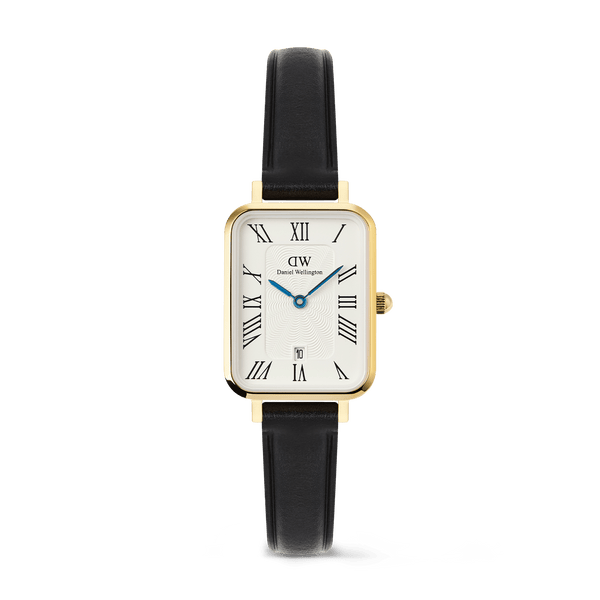 Quadro Roman Numerals Date Sheffield Gold