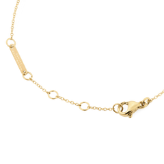 Mirelle Heart Bracelet Goldの留め具部分には、ゴールドのロブスタークラスプとアジャスターチェーンが採用されています。また、Daniel Wellingtonのロゴが刻印されたブランドプレートも付いています。