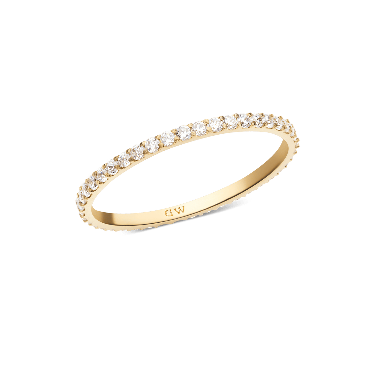 Mirelle Eternity Ring Gold 1.4 mm