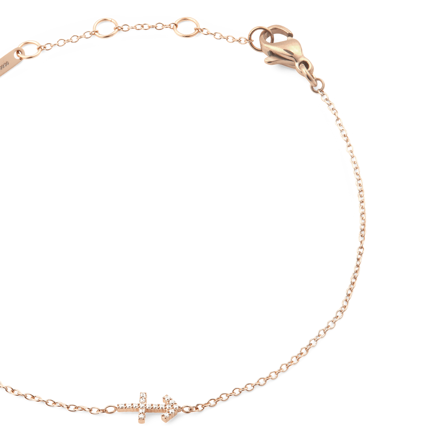 Crystal Zodiac Chain Bracelet Rose Gold Crystal Zodiac Chain Bracelet Rose Gold