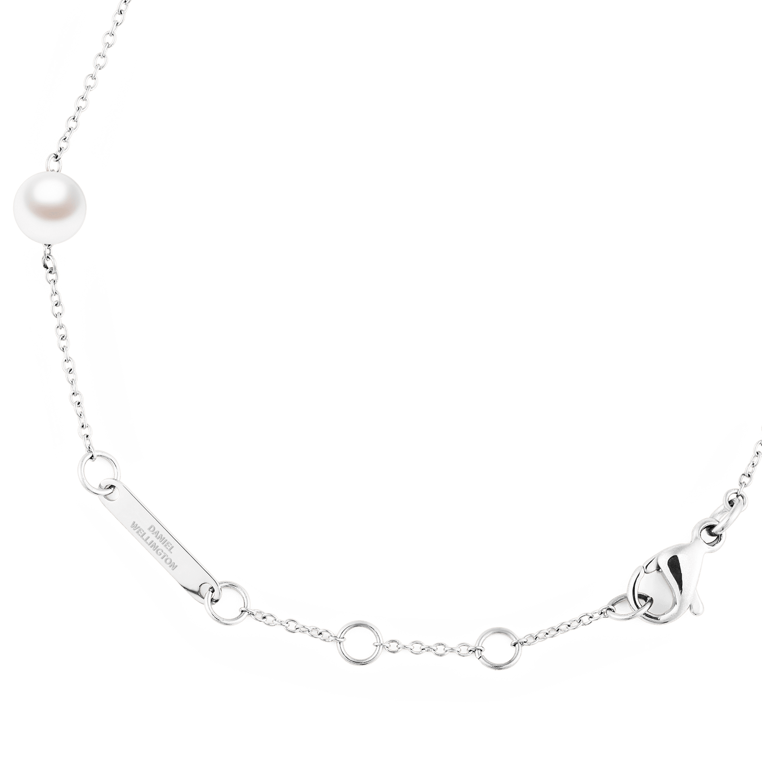 Pearl Step Bracelet Silver