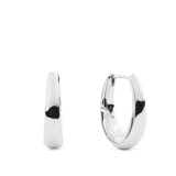 Flow Earring 20mm Silver