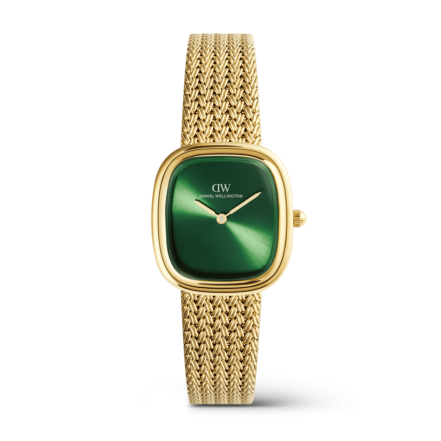 Margot Braided Mesh Emerald Gold