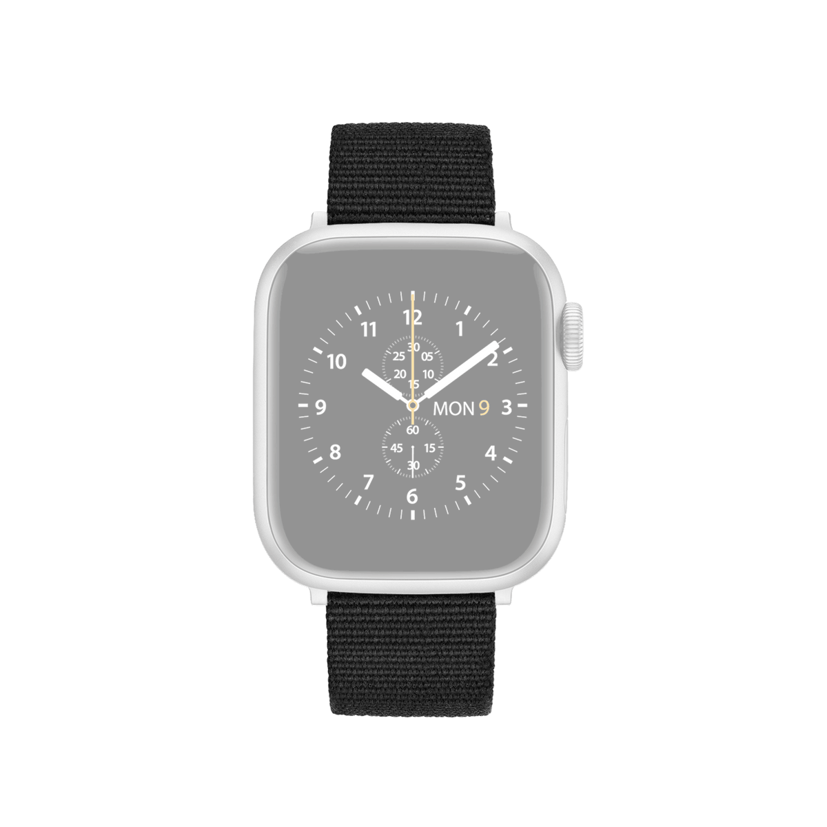 Smartwatch Strap Nato Silver