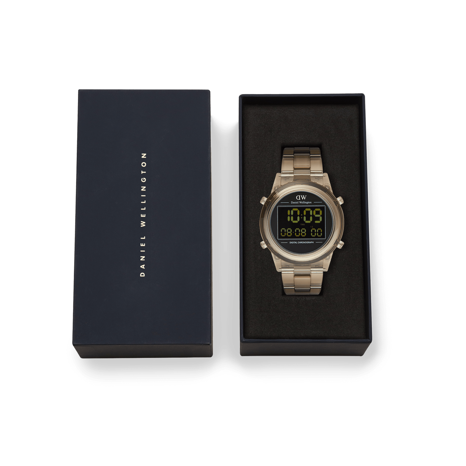 Retro Digital Dark Brown Dark Brown | DW Retro Digital Dark Brown Dark Brown | DW