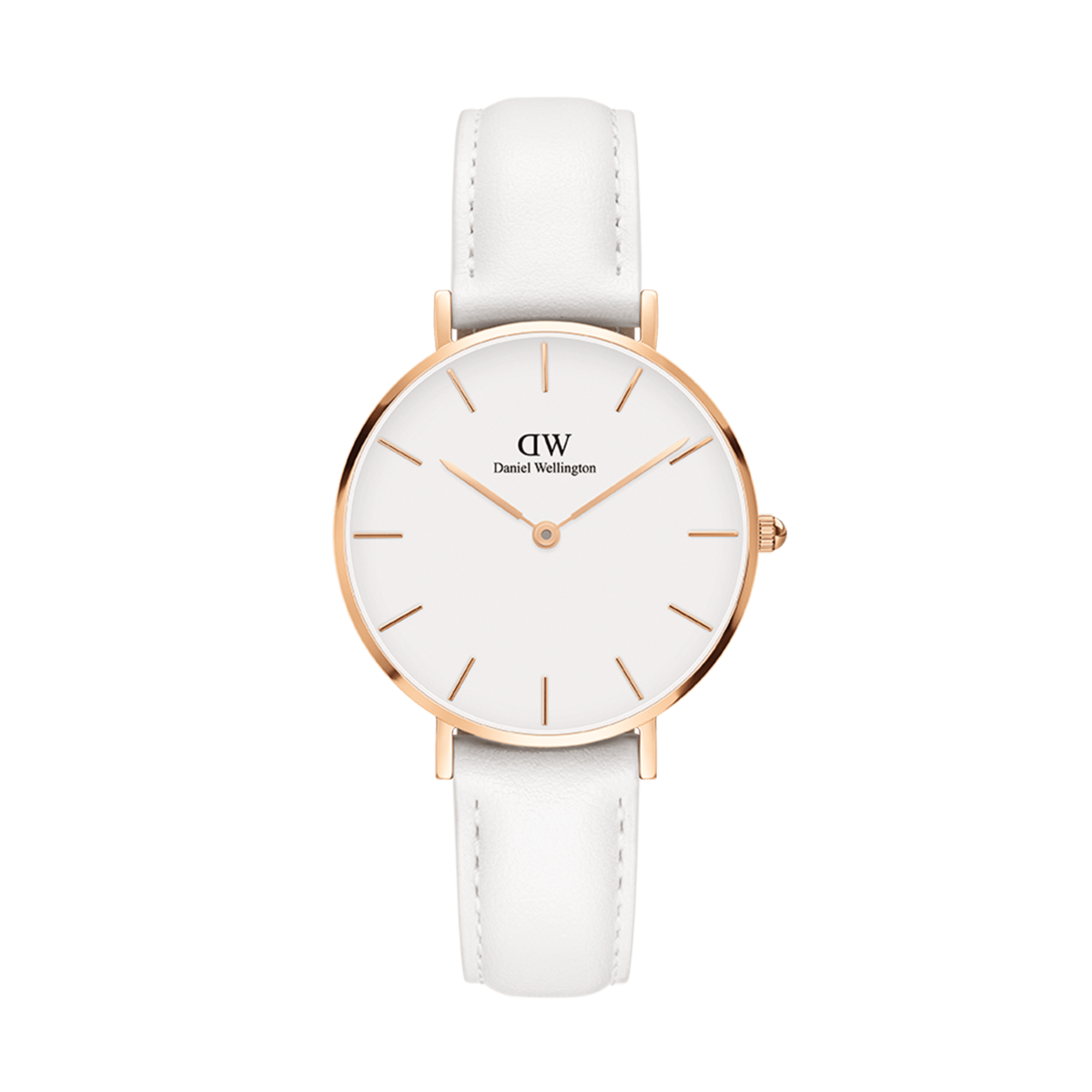 【大得価低価】ダニエルウェリントン ホワイト 腕時計