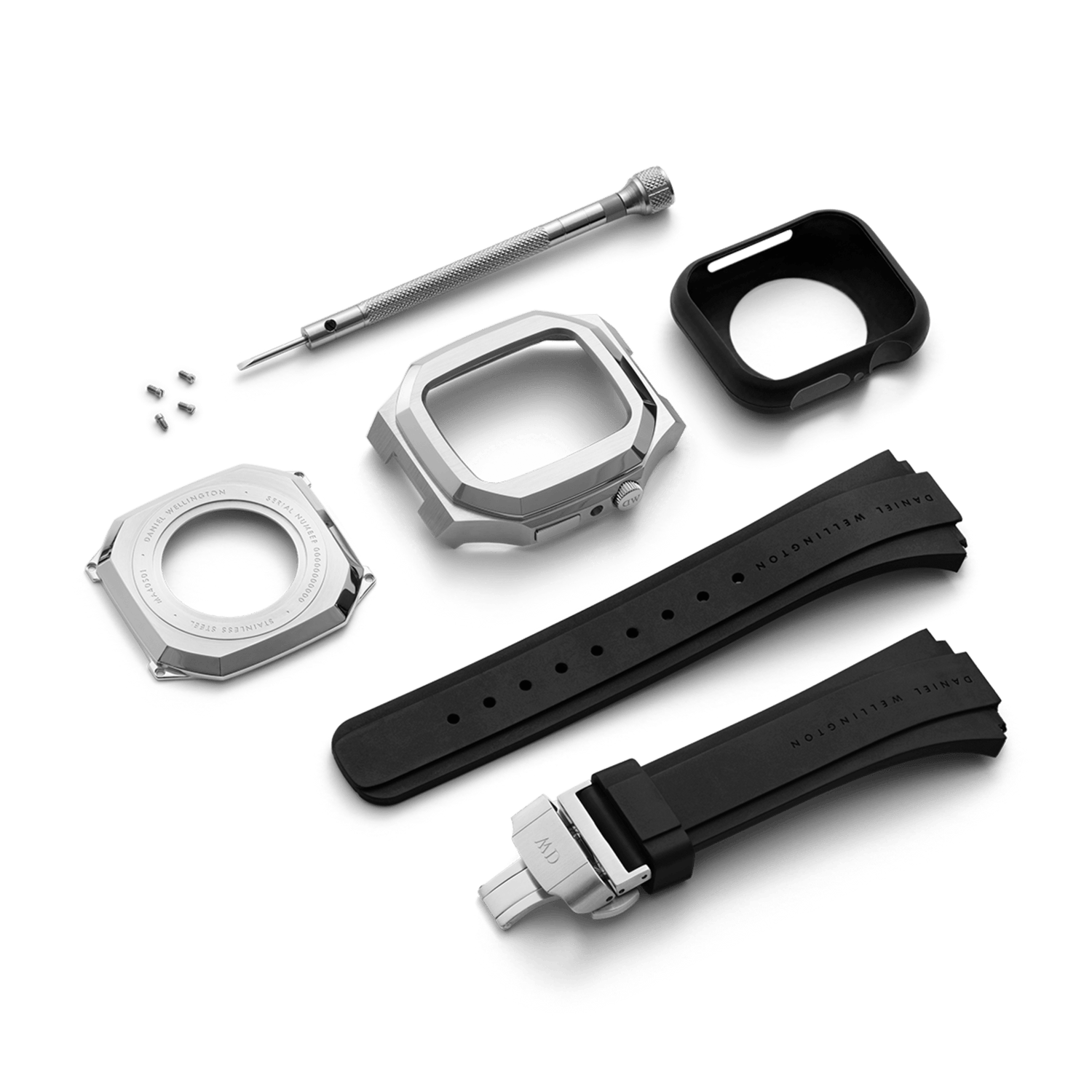 Smartwatch Case - Apple Watch Case Silver - Size 40mm | DW 