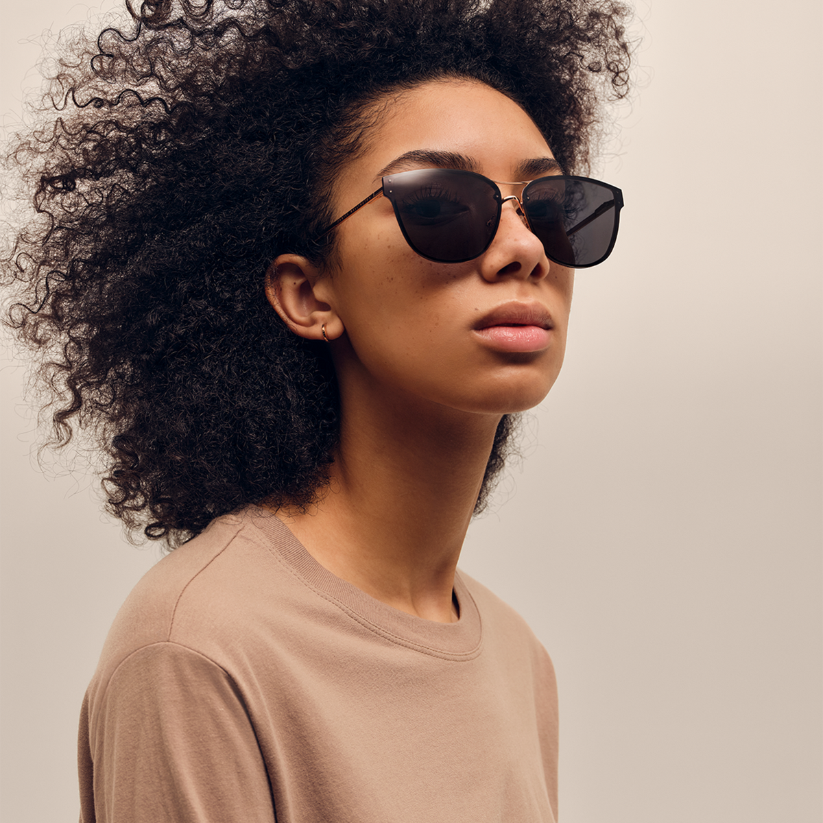 Steel Ambler - Womens Sunglasses - Black | DW – Daniel Wellington