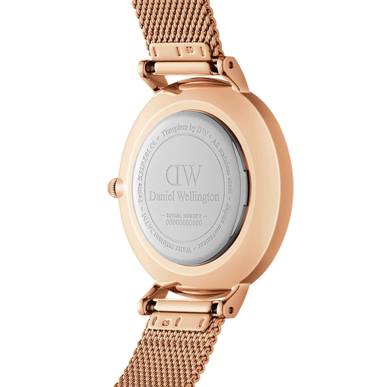 Petite Melrose - Women's mesh strap watch in Rose Gold | DW 