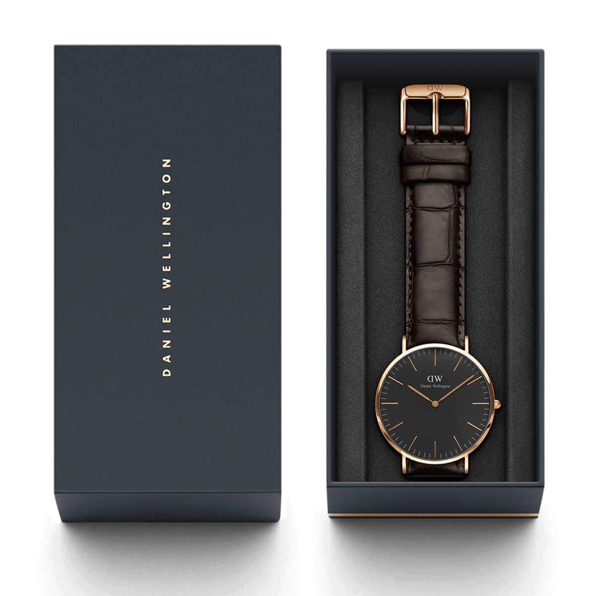 Classic York Black Rose Gold Classic York Black Rose Gold