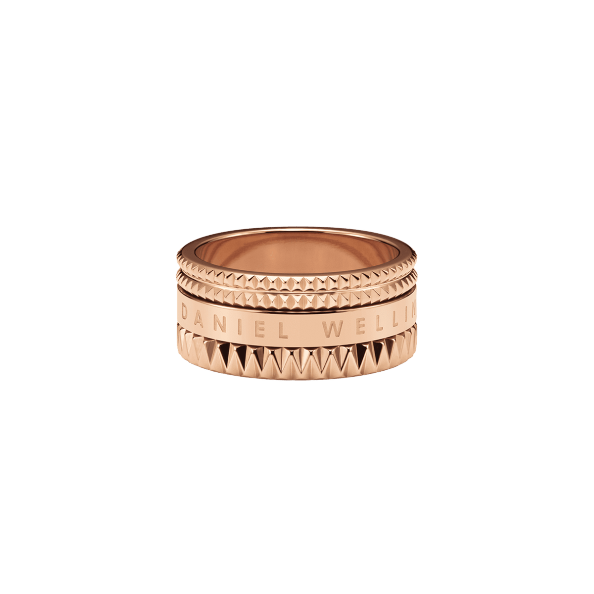 Jewellery - Rose gold ring for women - Size 48 | DW Jewellery - Rose gold ring for women - Size 48 | DW