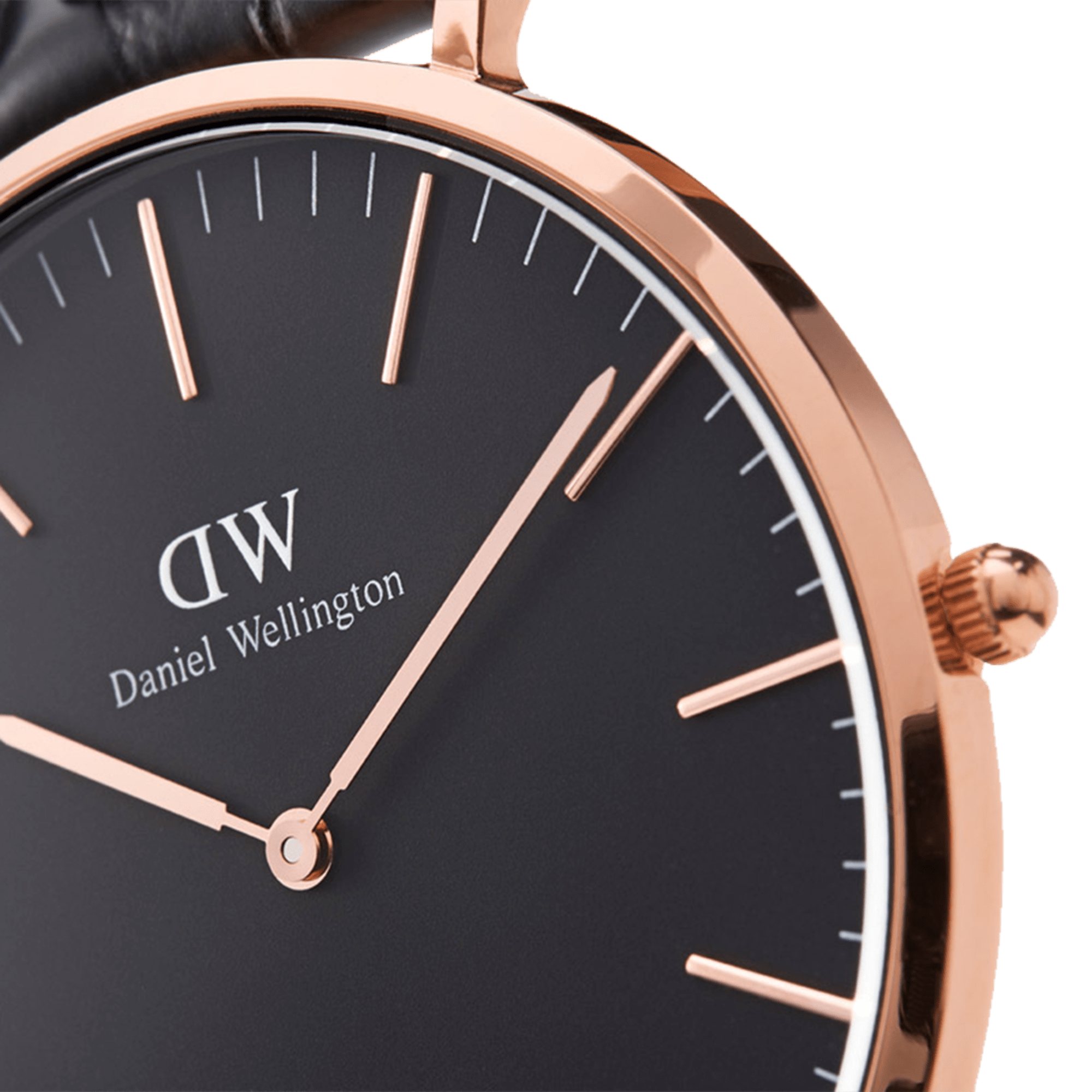 ダニエルウェリントン 40mm Daniel Wellington クラシックブラック ブリストル ローズゴールド 腕時計