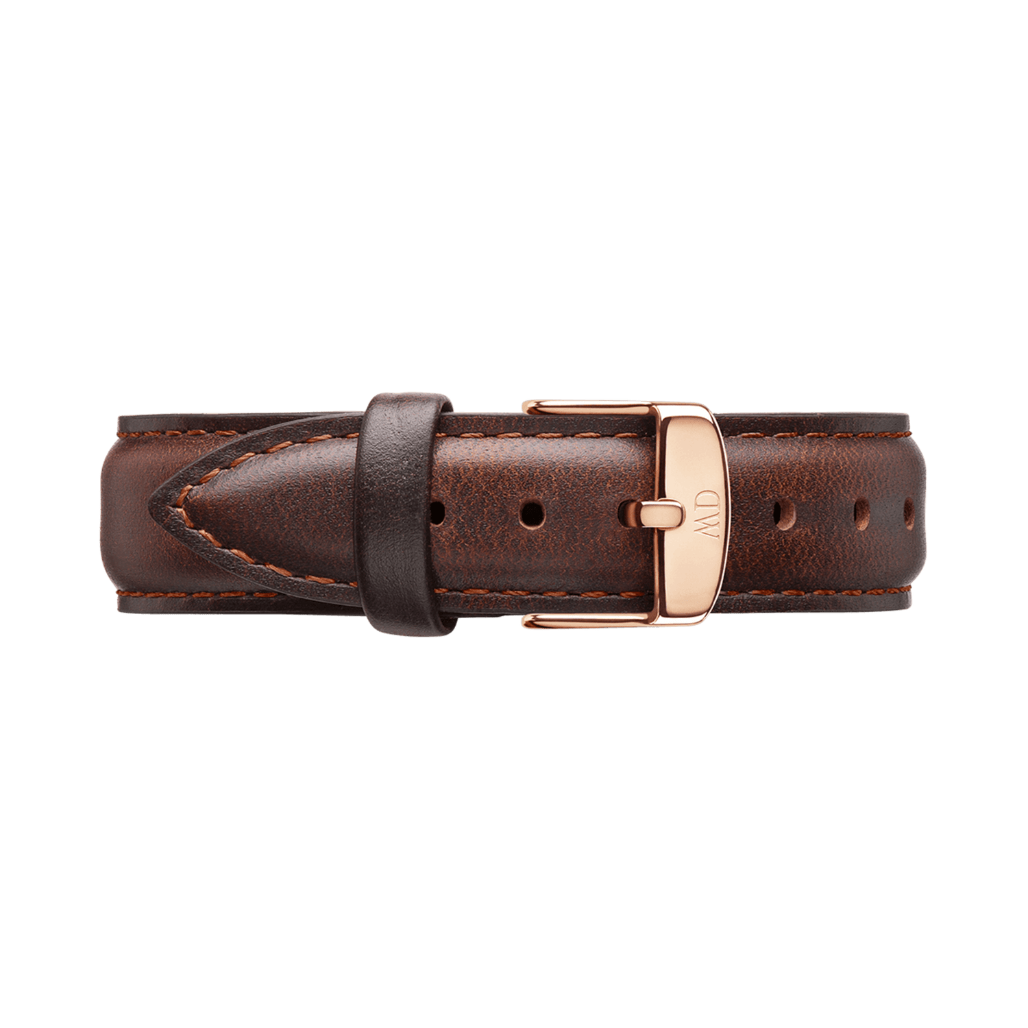 Bristol - Watch Strap for men in brown leather 40mm | DW – Daniel