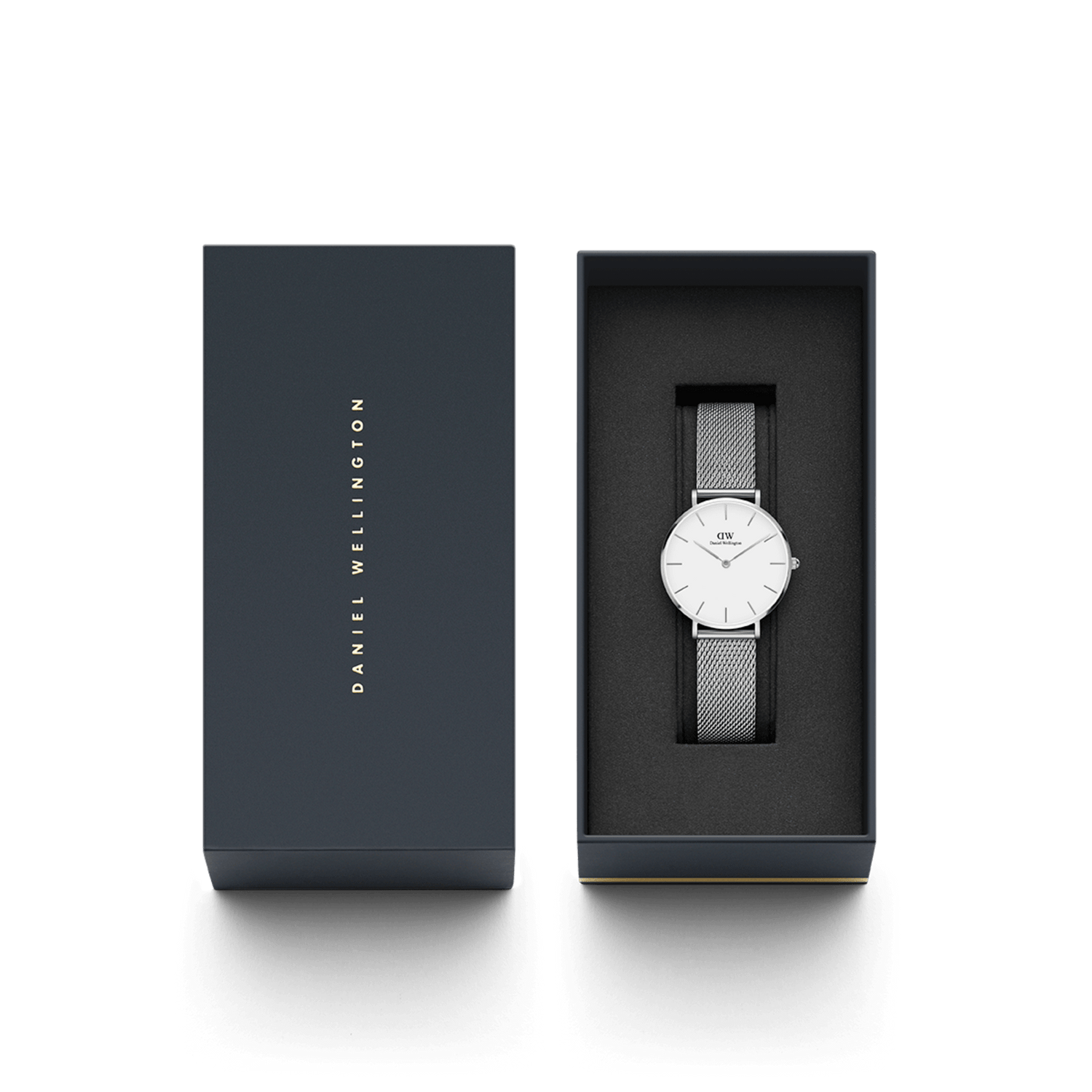 Petite Sterling - Small women's silver watch - 32mm | DW – Daniel 