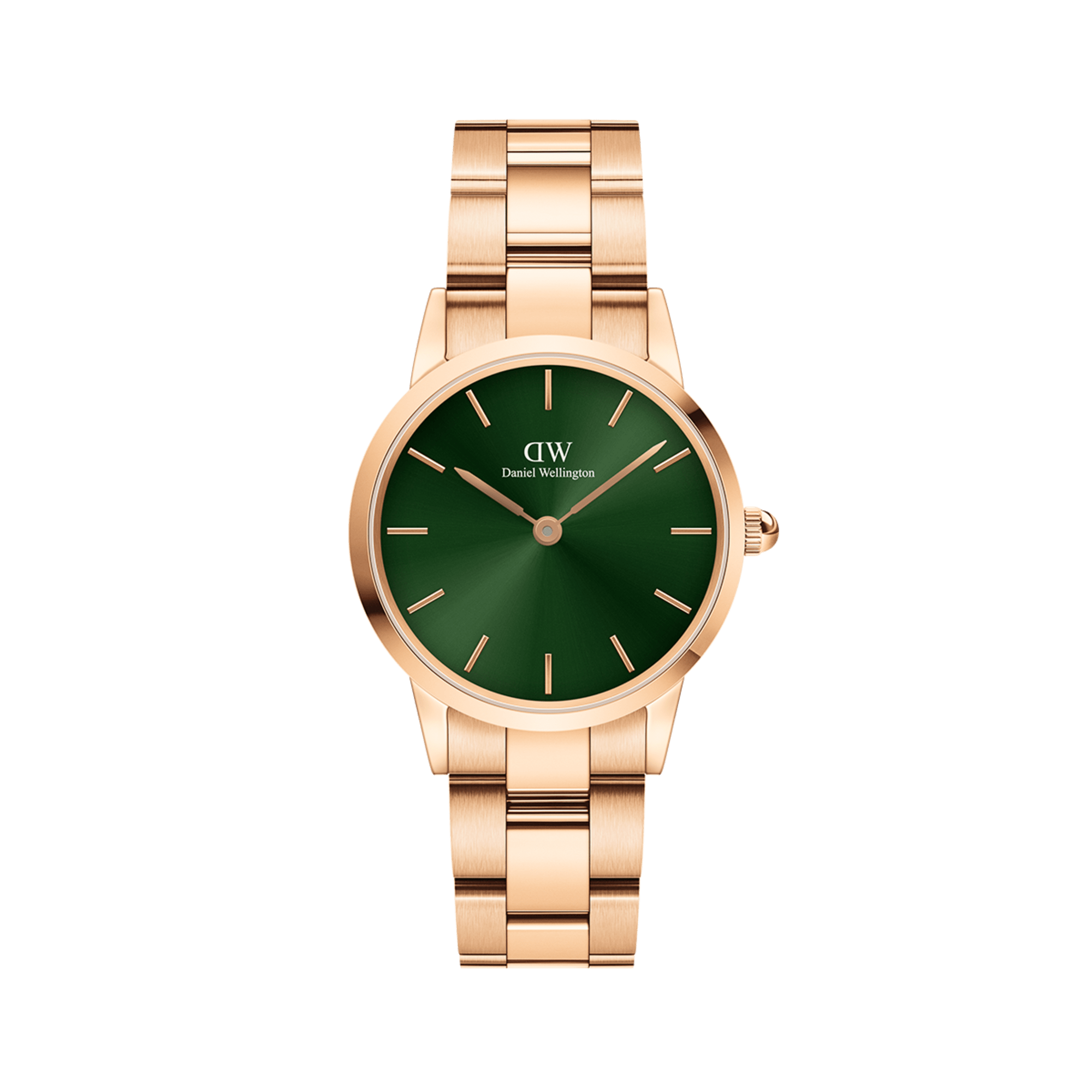 Iconic Link Emerald Green Rose Gold Iconic Link Emerald Green Rose Gold