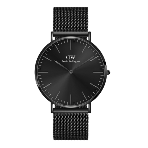 Daniel Wellington ブラック クロノグラフ ダニエル・ウェリントン】新作は“3つのサブダイヤル”の