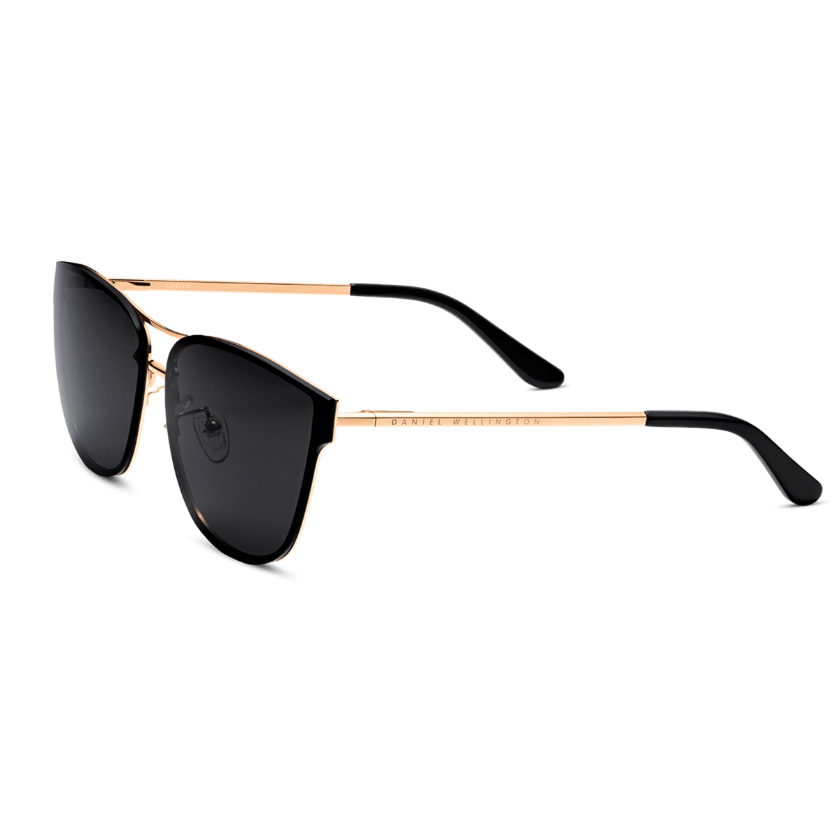 Steel Ambler - Womens Sunglasses - Black | DW – Daniel Wellington