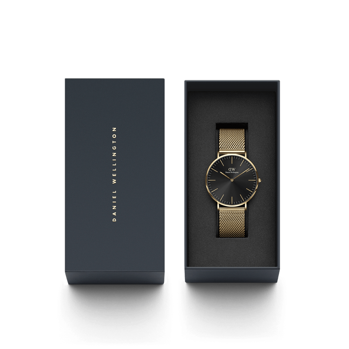 DANIEL WELLINGTON ゴールドメッシュ腕時計 DW】レディース DANIEL WELLINGTON ゴールドメッシュ腕時計 DW】レディース