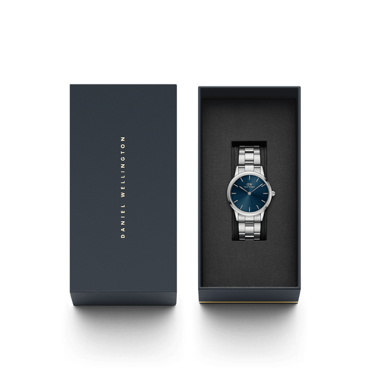 新品】ダニエルウェリントン ダークブルー 時計 Daniel 新品】ダニエルウェリントン ダークブルー 時計 Daniel