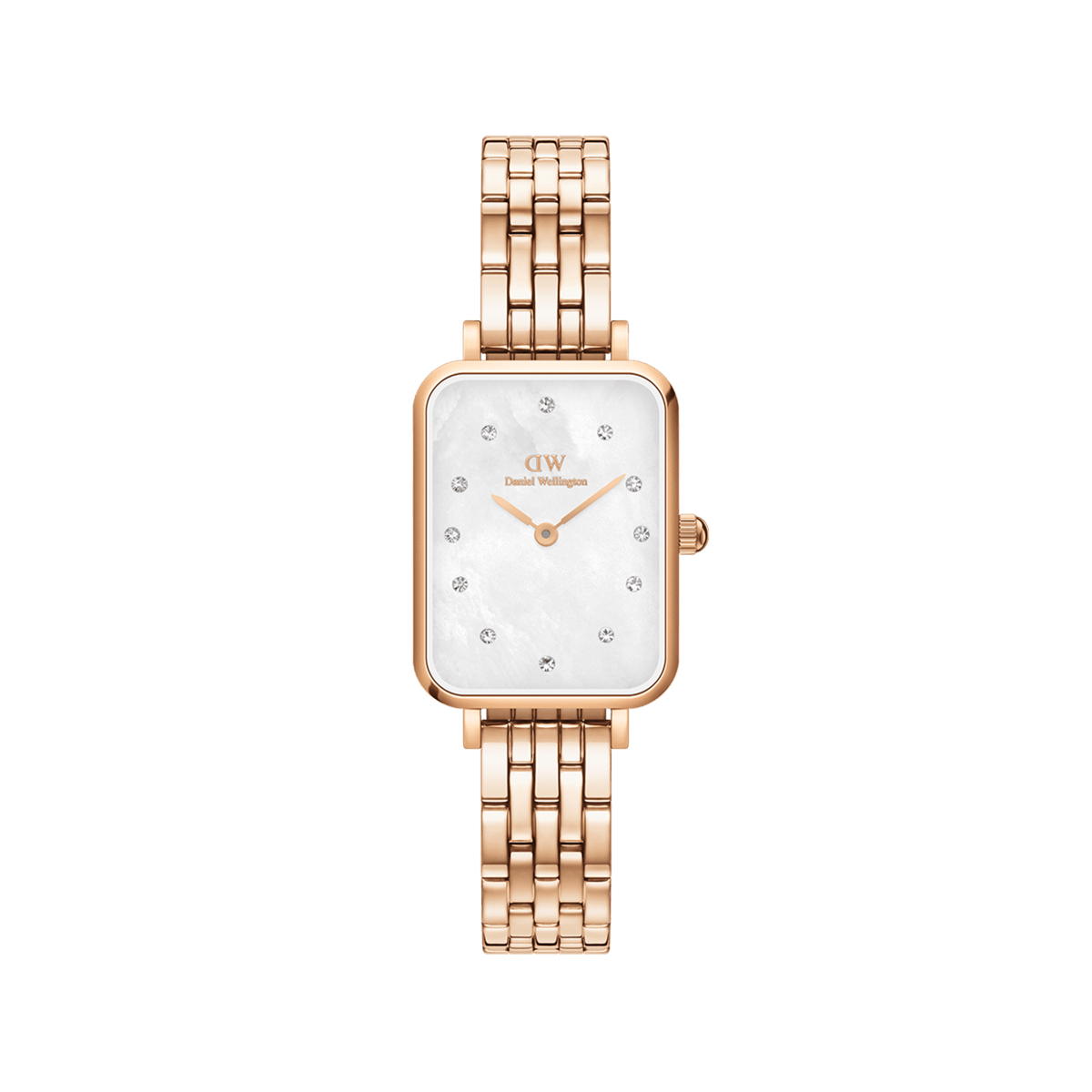 Quadro Lumine 5 Link Melrose White MoP Rose Gold Quadro Lumine 5 Link Melrose White MoP Rose Gold