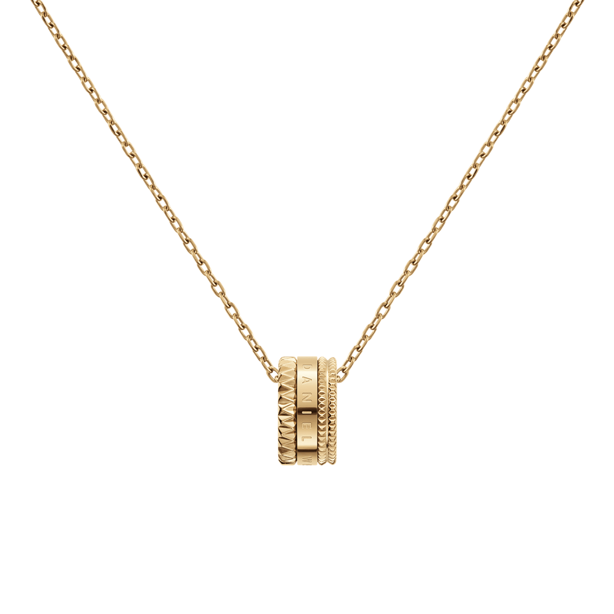 Crystal Link Necklace Gold Crystal Link Necklace Gold