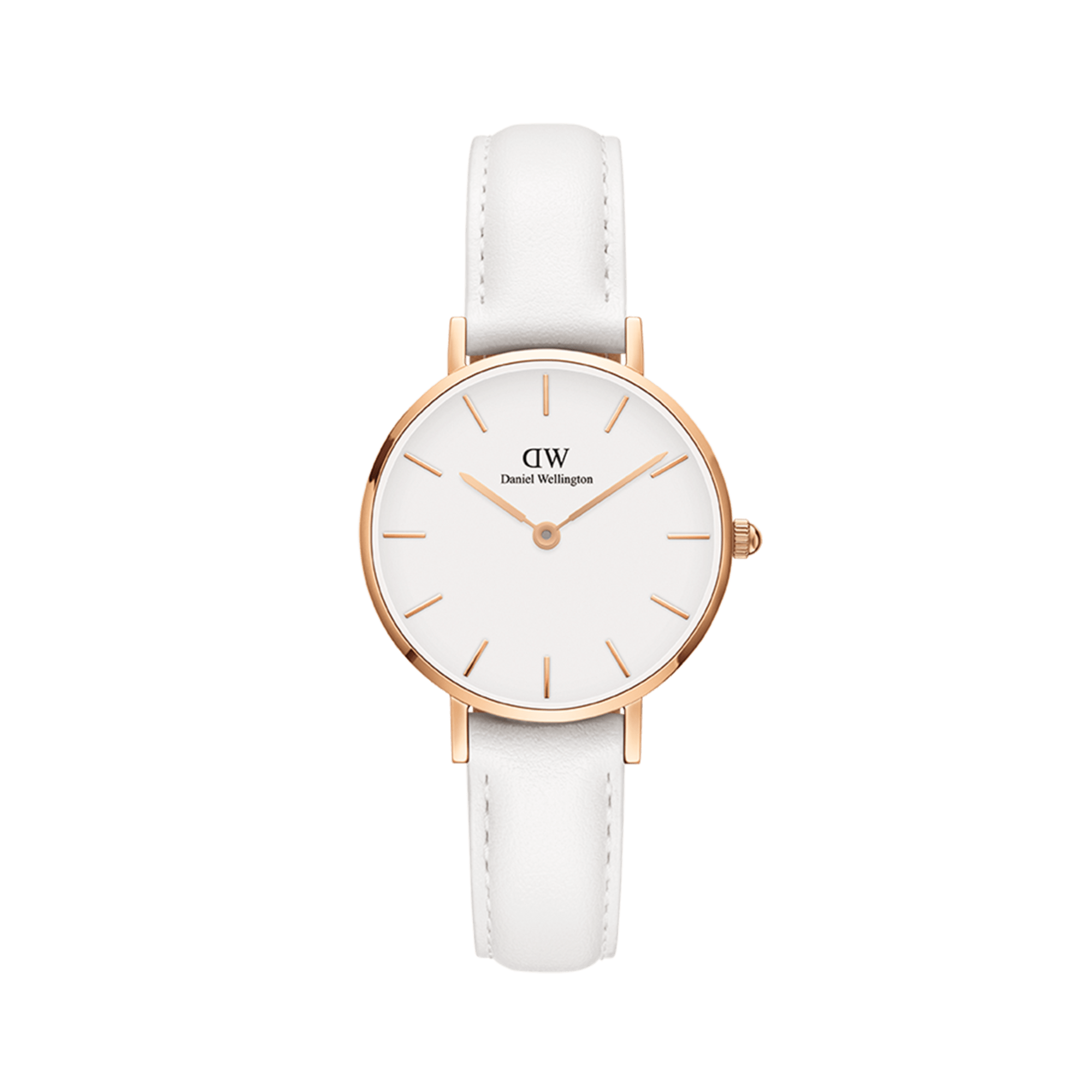 ダニエル ウェリントン 腕時計 白32㎜ゴールド 新品レディース