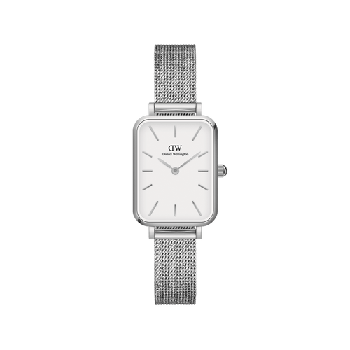 Quadro - Women's square watch in silver | DW
