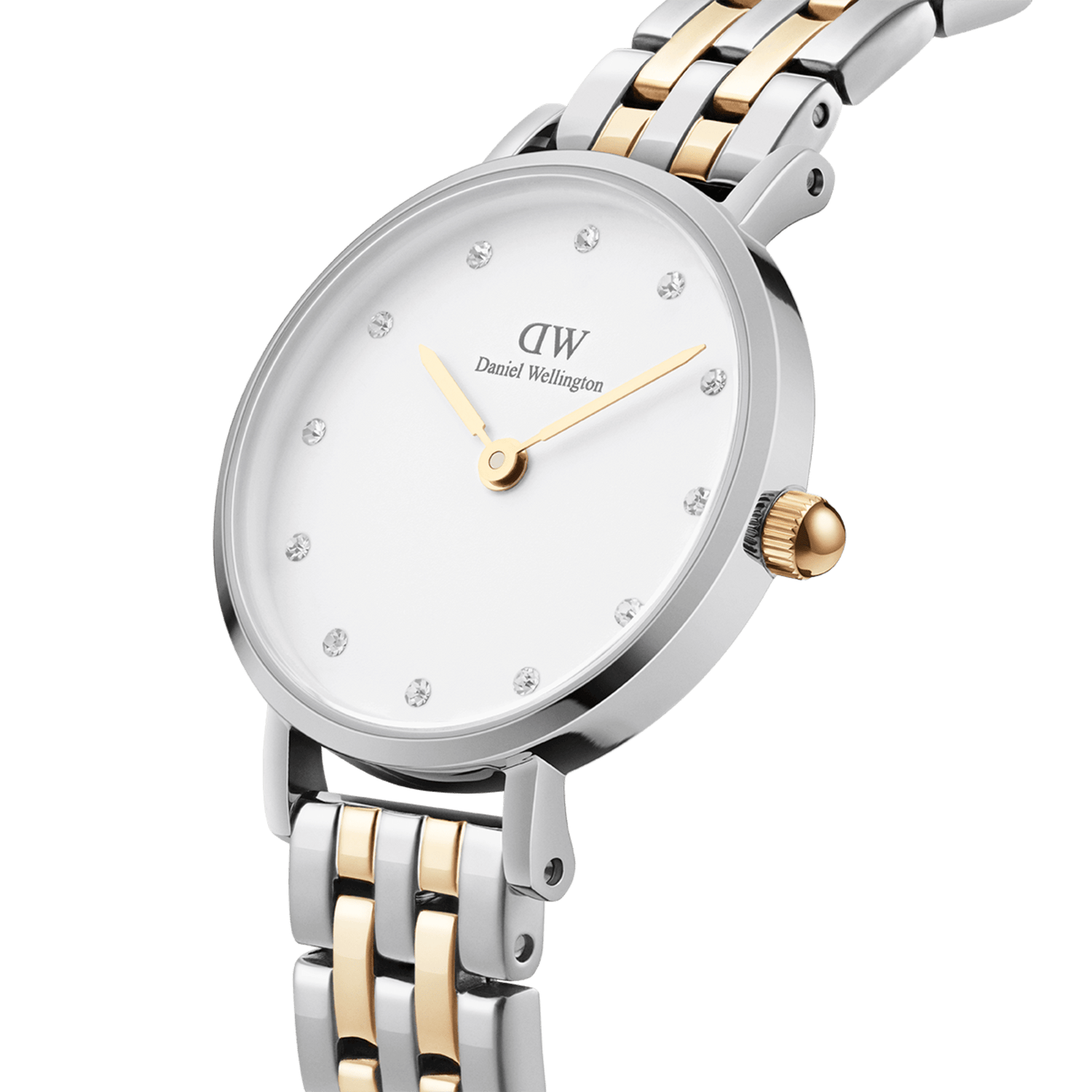 Petite Lumine 5-link two-tone Silver | DW Petite Lumine 5-link two-tone Silver | DW